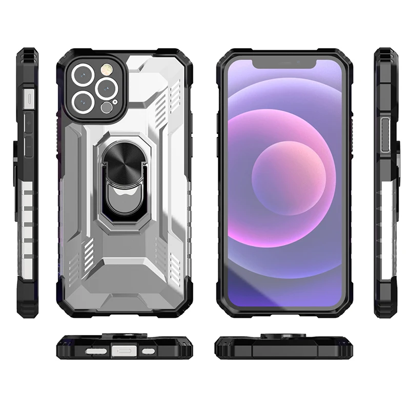 

Rugged shield 2021 New Design Mobile Phone Accesories Cover Phone Case for iphone 12 pro max magnetic case