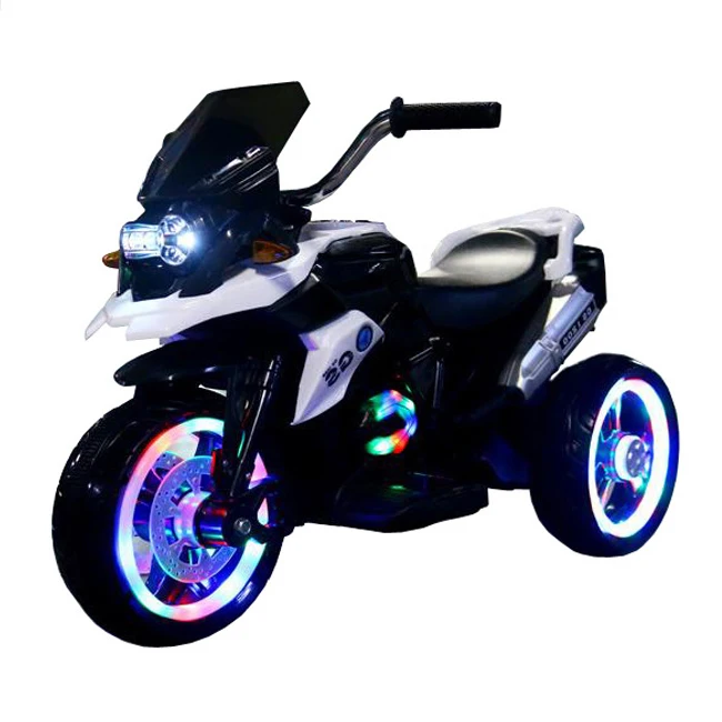 Cheap price three light wheels kids electric ride on motorcycle /New fashion children's battery motorcycle with early education