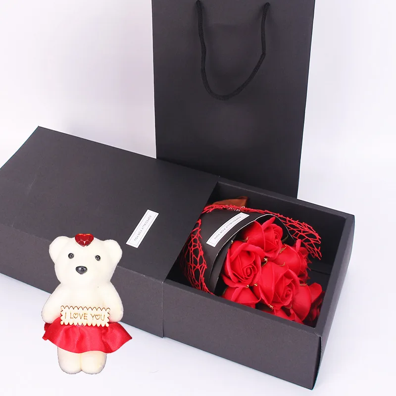 Offre Speciale Jour De Valentine Rose Cadeau Boite Savon Bouquet Cadeau Pour Femmes Ours Vacances D Anniversaire Cadeau Buy Rose Fleur De Savon Valentine Cadeau Rose Ours Cadeau Boite Product On Alibaba Com