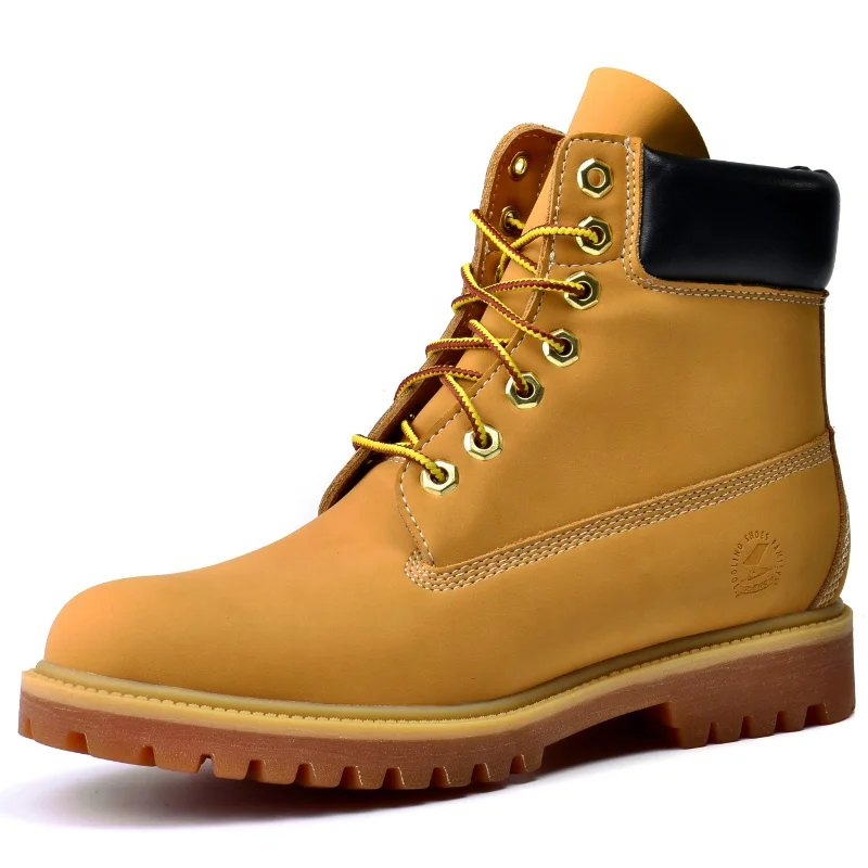 

Wholesale customize Logo OEM High Quality Classic Waterproof High-Top Men'S Boots
