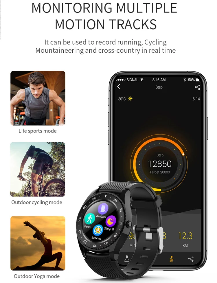 New arrivals SIM card slot phone calls sport Smart Watch 2021