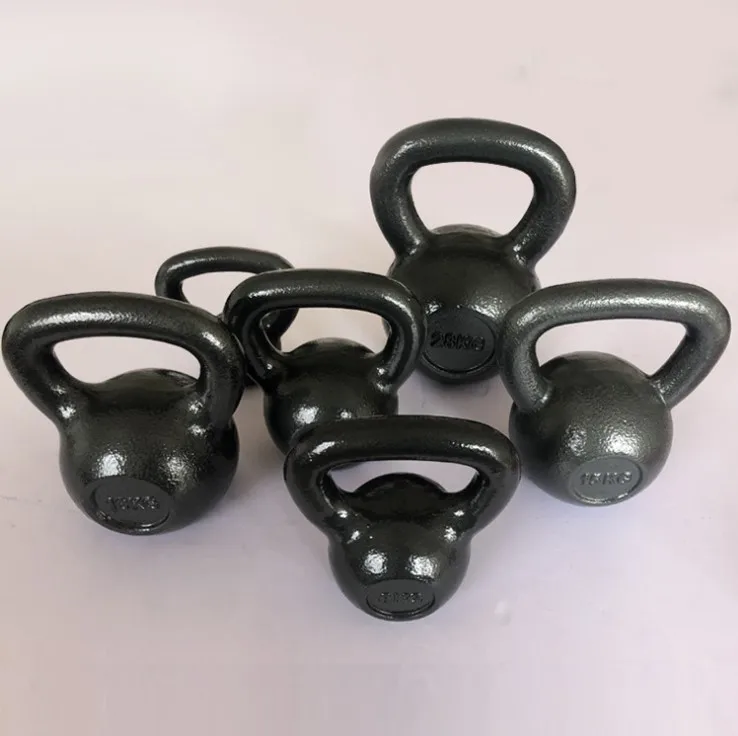 
Multi color customization of cast iron kettlebells for small home gym fitness equipment 