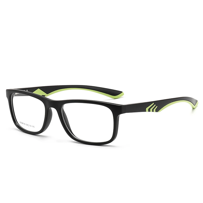 

New square flat glasses casual glasses frame retro frame men's TR glasses