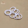 Hot Selling Plastic White Accessories Adjuster Buckle Plastic Ring For Bikini