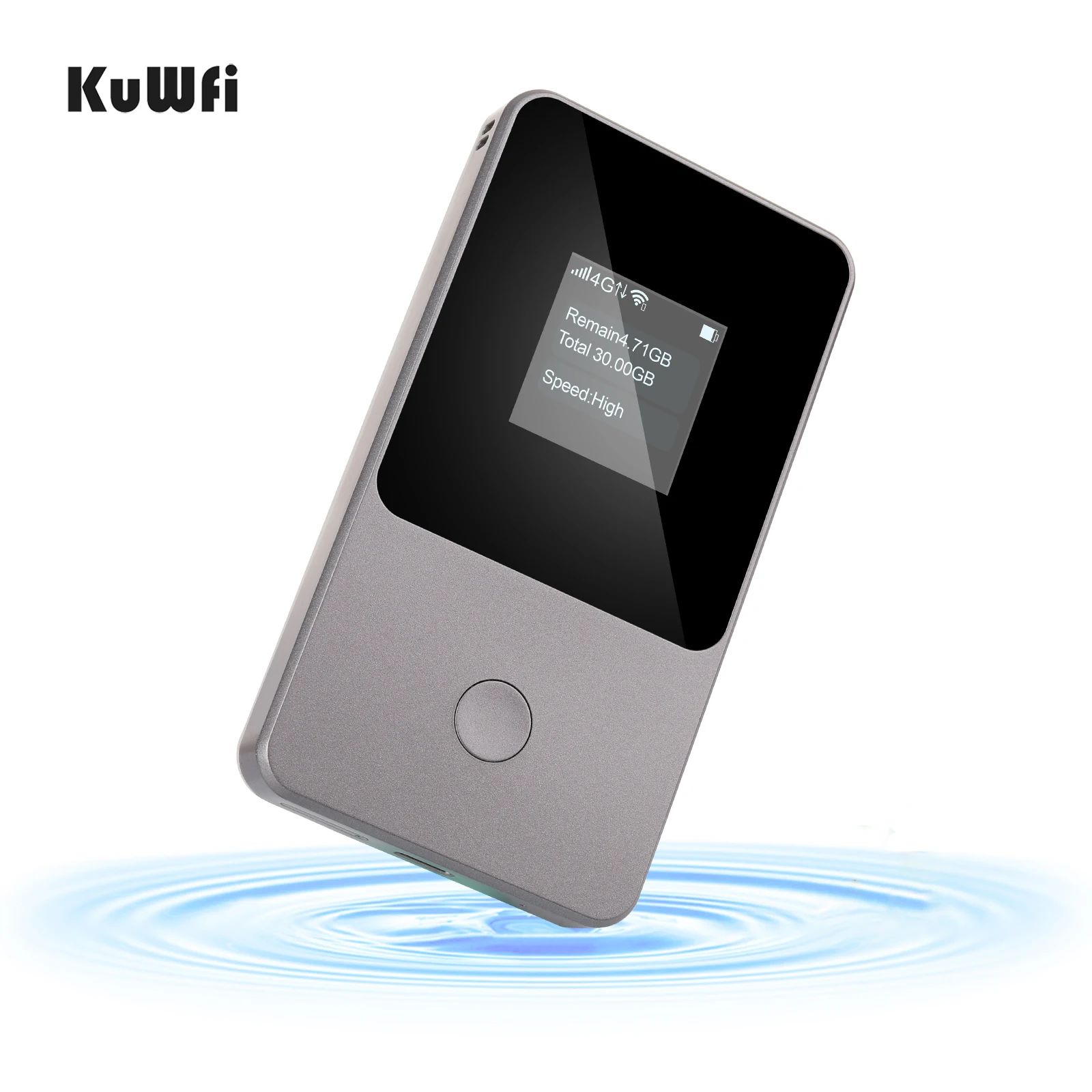 

2023 new design KuWFi 150Mbps 4G LTE mobile hotspot No SIM Card needed 160 countries 4G pocket global wifi router for travel