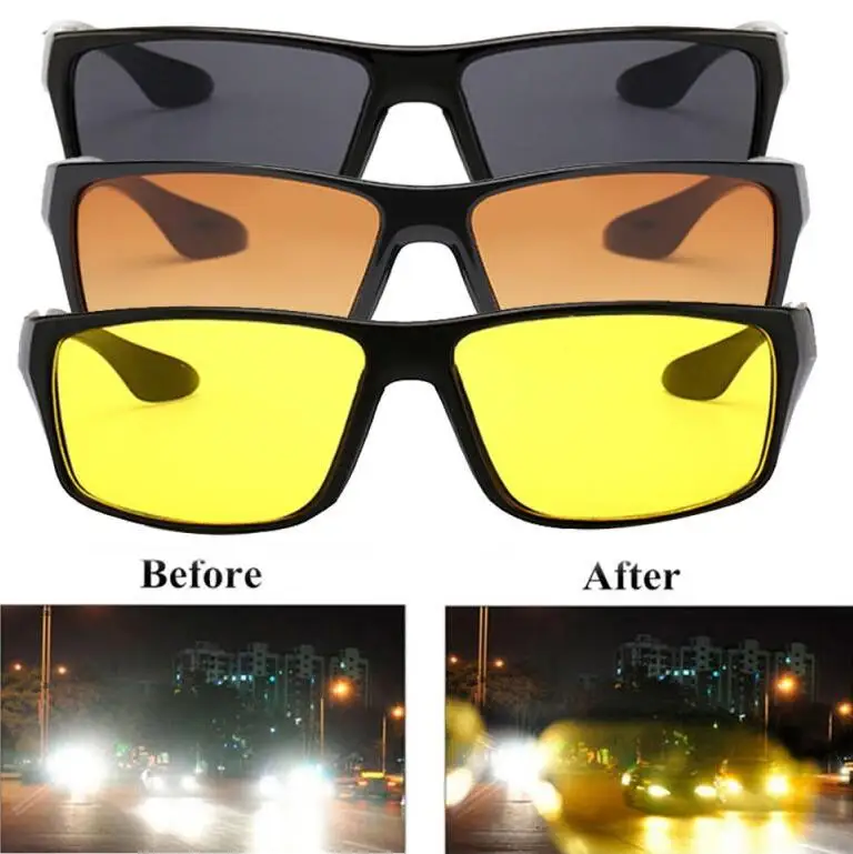 

Night Vision Driver Goggles Sun Glasses Car Driving Glasses UV Protection Polarized Sunglasses Eyewear Anti-Glare