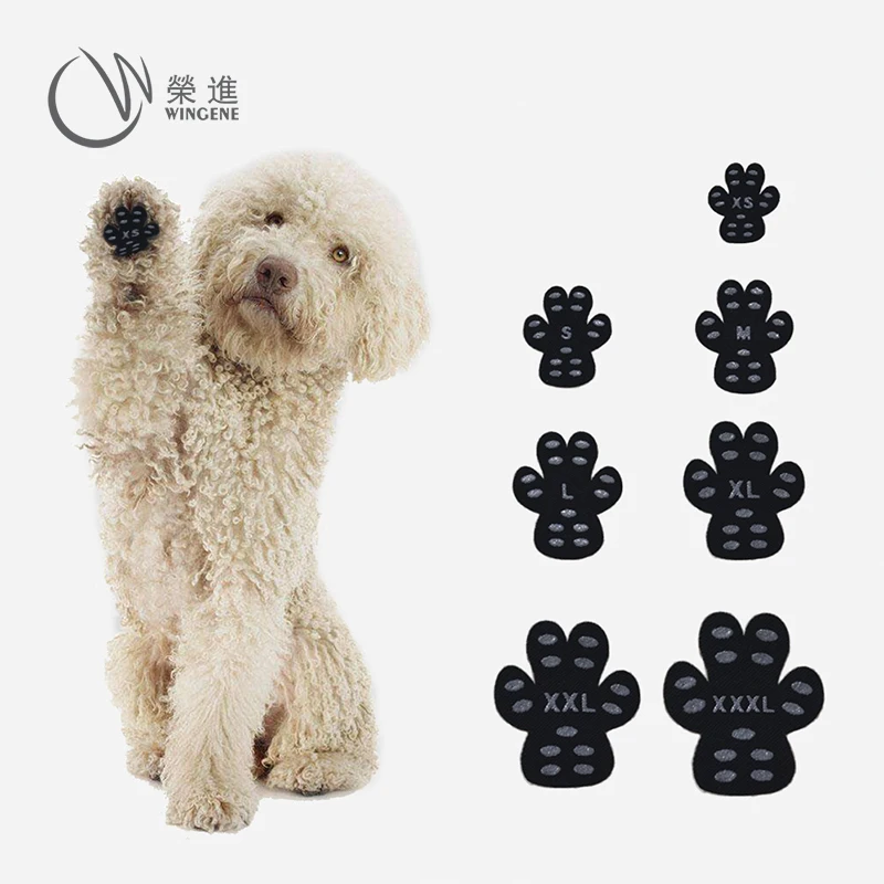 

Multifunction Outdoor Anti-dirty Non-slip Pet Dog Paw Protector Dog Adhesive Foot Pads Stick-on Soles, Custom color accept