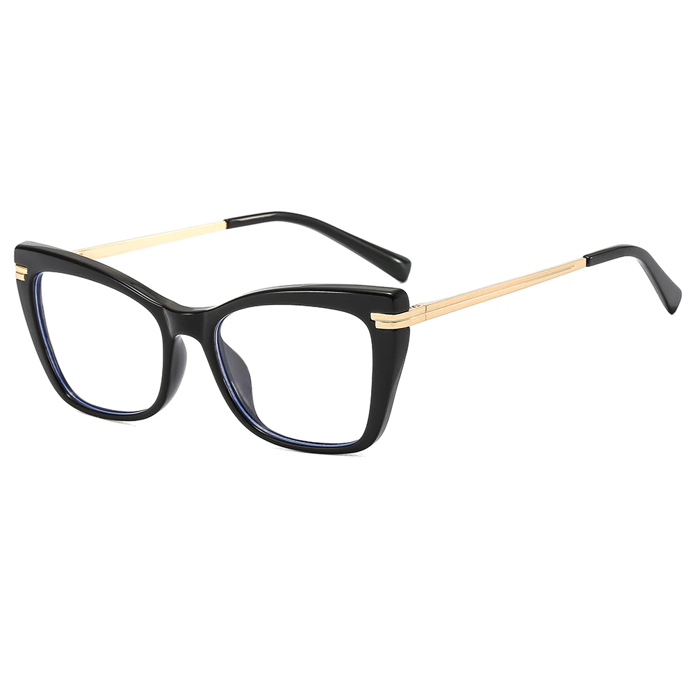 

Tr90 Cat Eye Anti Blue Light Ladies EyeGlasses Frame Vintage Women Working Computer Glasses Blue Light Blocking Glasses