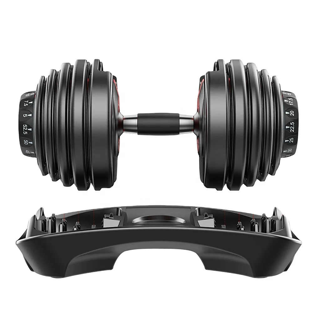 

march expo 2021 selection Wholesale Dropshipping 552 Smart 24kg Adjustable Dumbbells Fitness Equipment 52.5lb Adjustable Dumbbel, Customized color