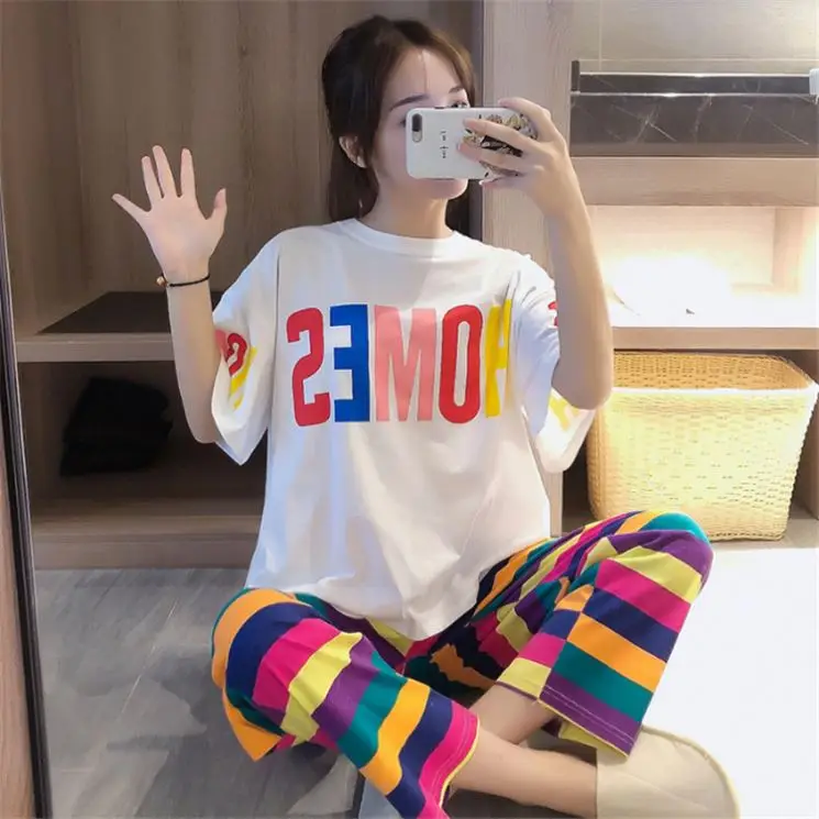 

New Product Women Set Pajamas Sleepwear, Customized color