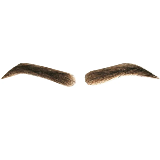 

Wholesale Natural Human Hair 100% handmade Artificial False Eyebrows for women, Black