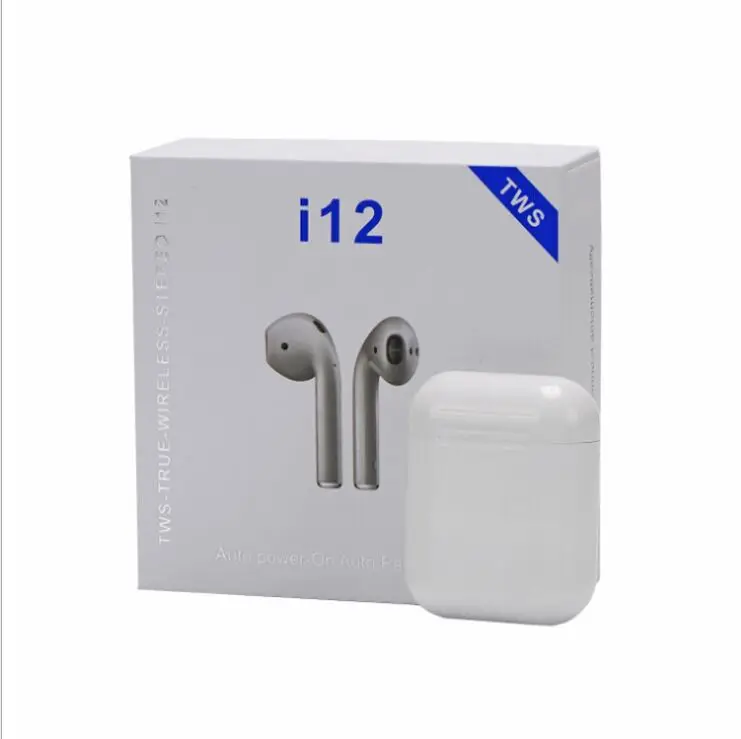 New i12 tws Wireless Bluetooths 5.0 Earphone TWS i12 Touch Control Earbuds i 12 tws HiFi Sound Headphones For All Smartphone - ANKUX.COM