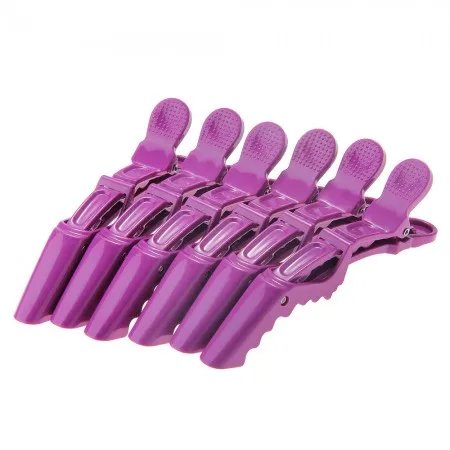 

Women styling hairclip - 7 pcs professional alligator plastic hair sectioning clips - alligator hair clip for easy styling