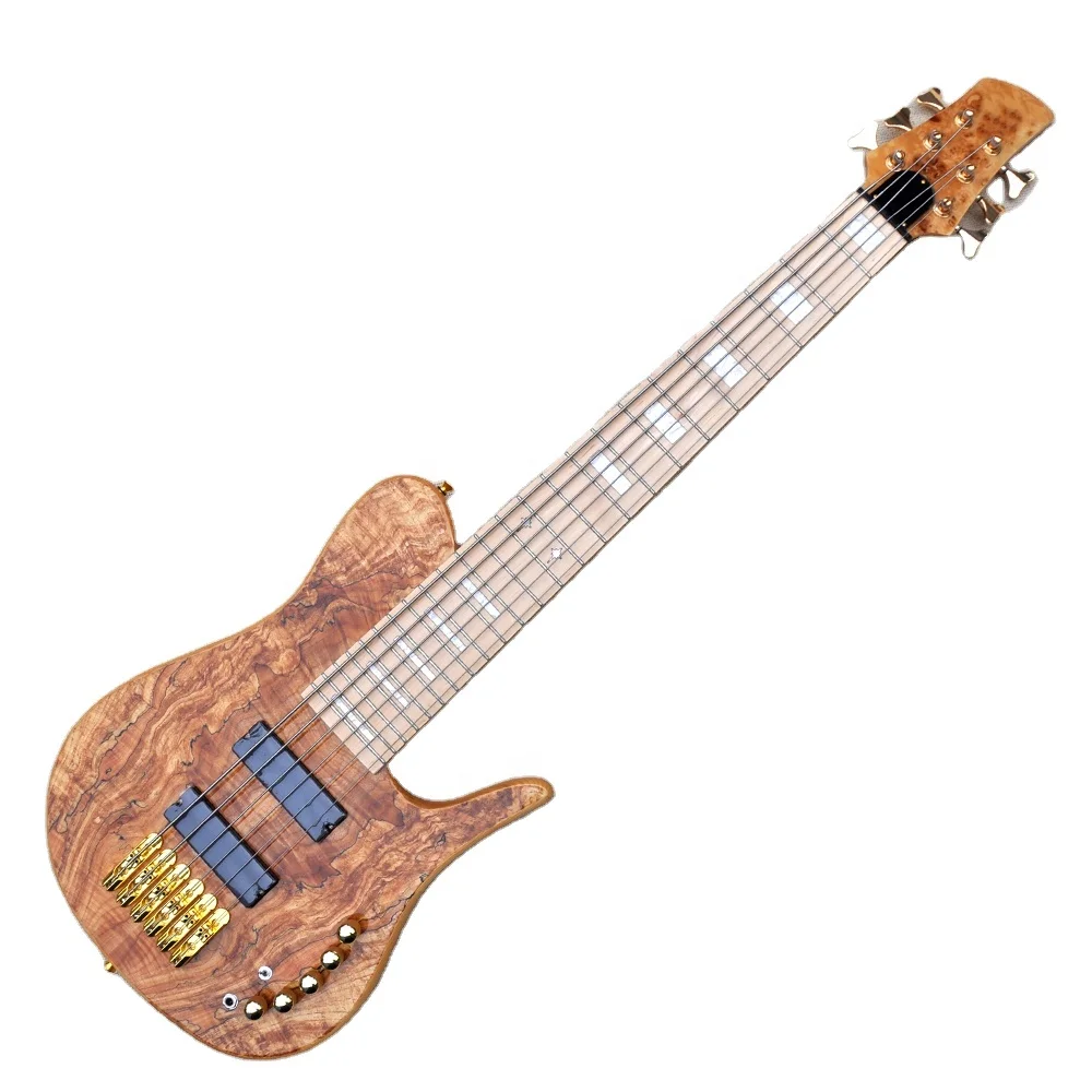 

Flyoung Musical Instruments Bass Guitar 6 Strings Electric Bass Guitar Neck Through Bass