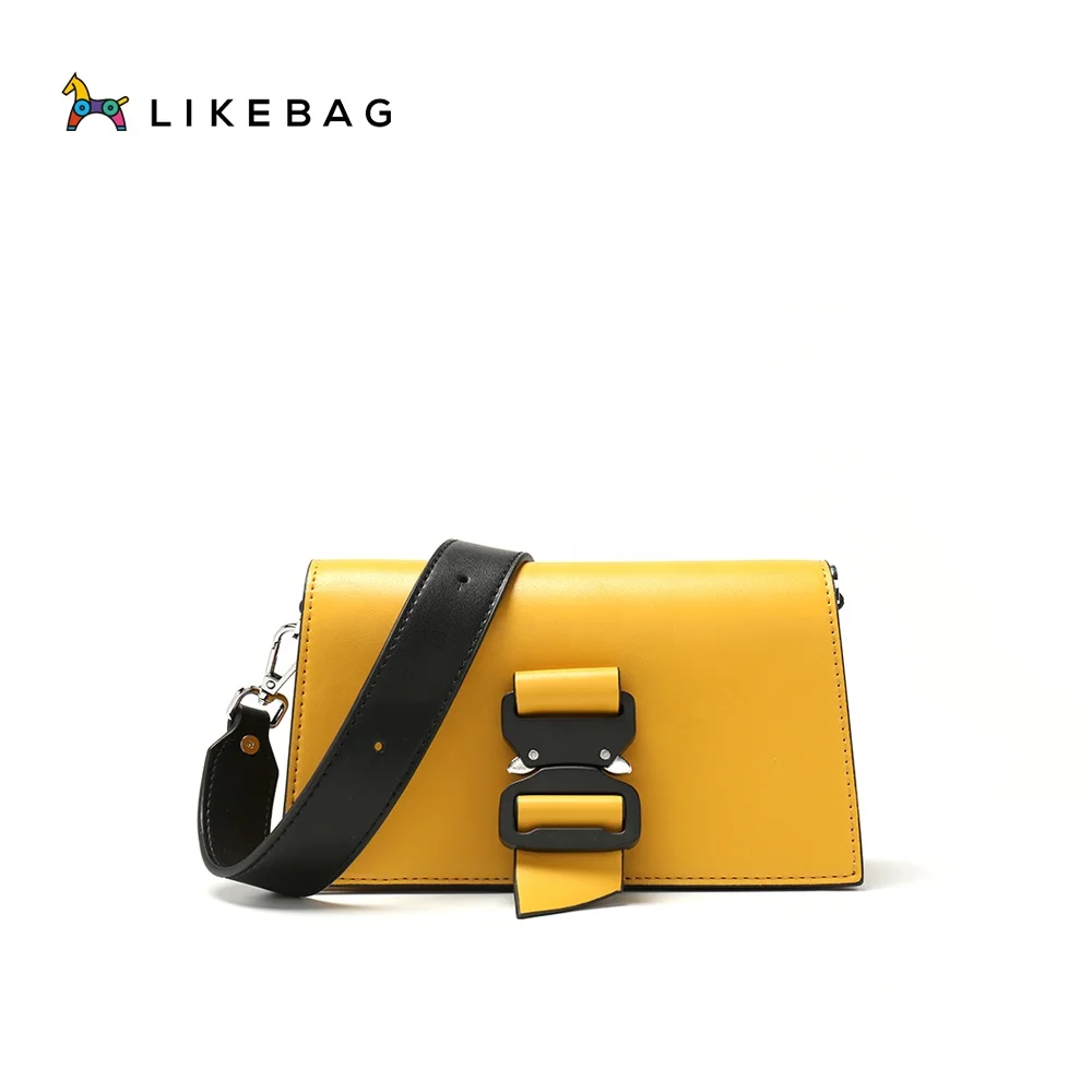 

LIKEBAG new product hot-selling fashion casual messenger bag with belt magnetic buckle