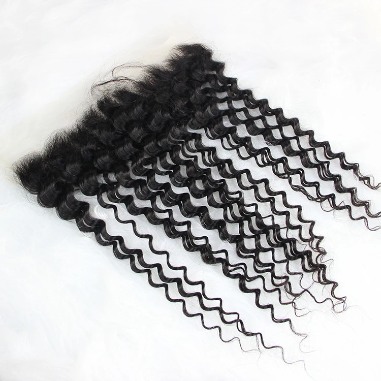 

Wholesale Transparent Swiss 13x4 Lace Frontal Closure Raw Cuticle Aligned Virgin Brazilian Human Hair Pre Plucked With Baby Hair