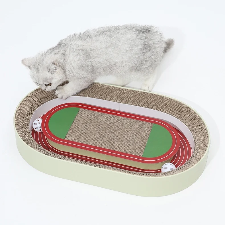 

Good Workmanship Hot Sale Wood Cat Scratcher Cat Scratching Board cat toy paper design scratch, Customized