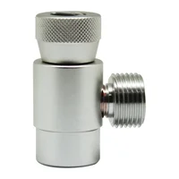 

Soda Adapter Refill Connector Gas Regulator DIN 477 / W21.8-14 for Soda Sparkling Maker Co2 Tank Stream