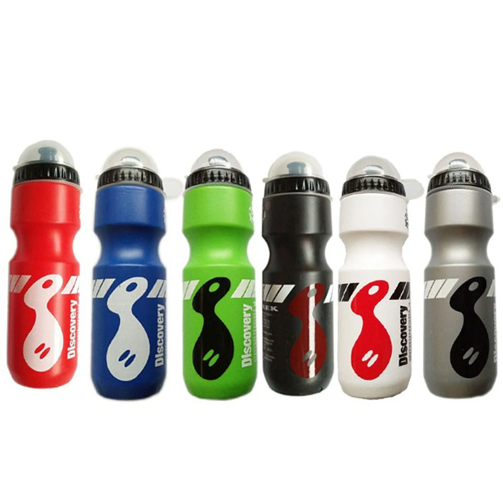 

750ML Mountain Bike Water Drink Bottle Outdoor Sports Plastic Portable Kettle Water Bottle, 7colors