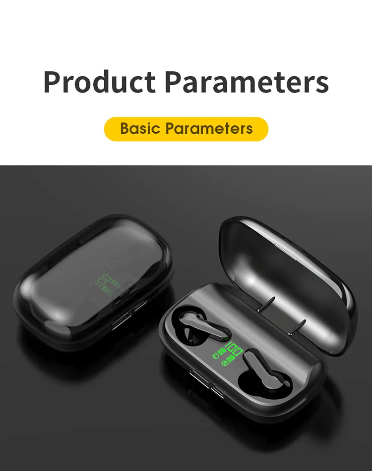 Audifono Barato Bluetooth Earphone Hifi Pro Pouch Eva Case Jack