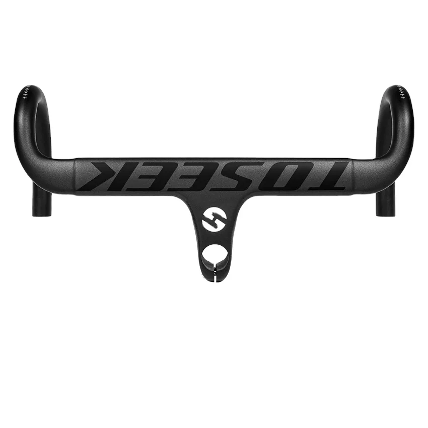 

TOSEEK TR2200 Carbon Fiber Road Bike Handle Bar Soft Road Bicycle Handlebar Integrated Handlebar