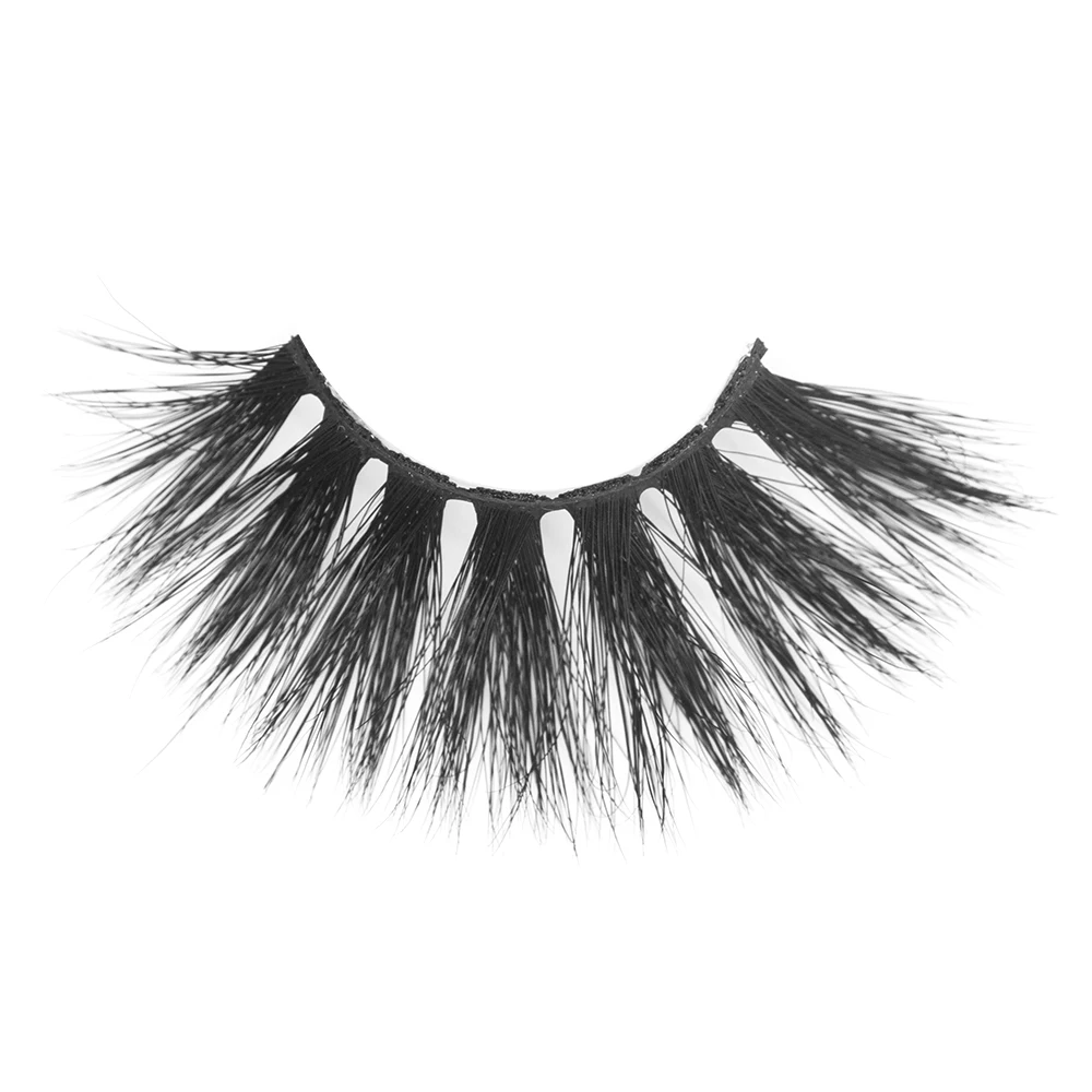 

DL022 25 mm fluffy mink eyelash real mink eyelashes vendor mink eyelashes with case