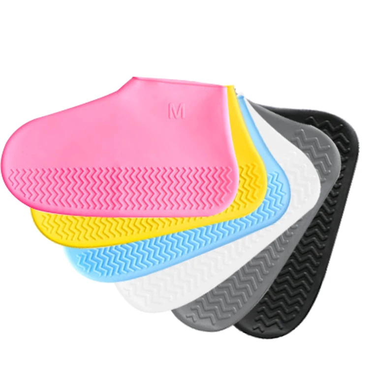 

Color Rubber Waterproof Silicone Rain Shoe Covers, 9 colors/customize colors