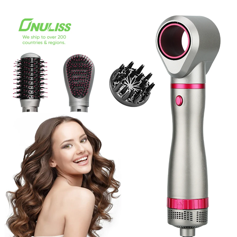 

Salon Equipment Brushless High Speed Woman Ion Hair Blow Dryer Brush Hair Straightener Brush