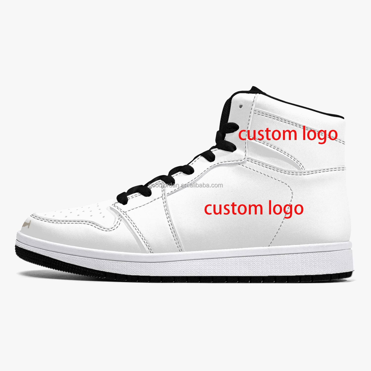 

Free shipping Custom Logo Brand Air AJ 1 bloodline blank authentic Leather Retro OG Chicago AJ1 Sneakers Basketball Shoes