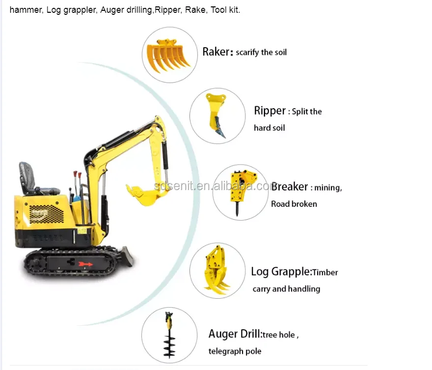 1.5 ton mini excavator