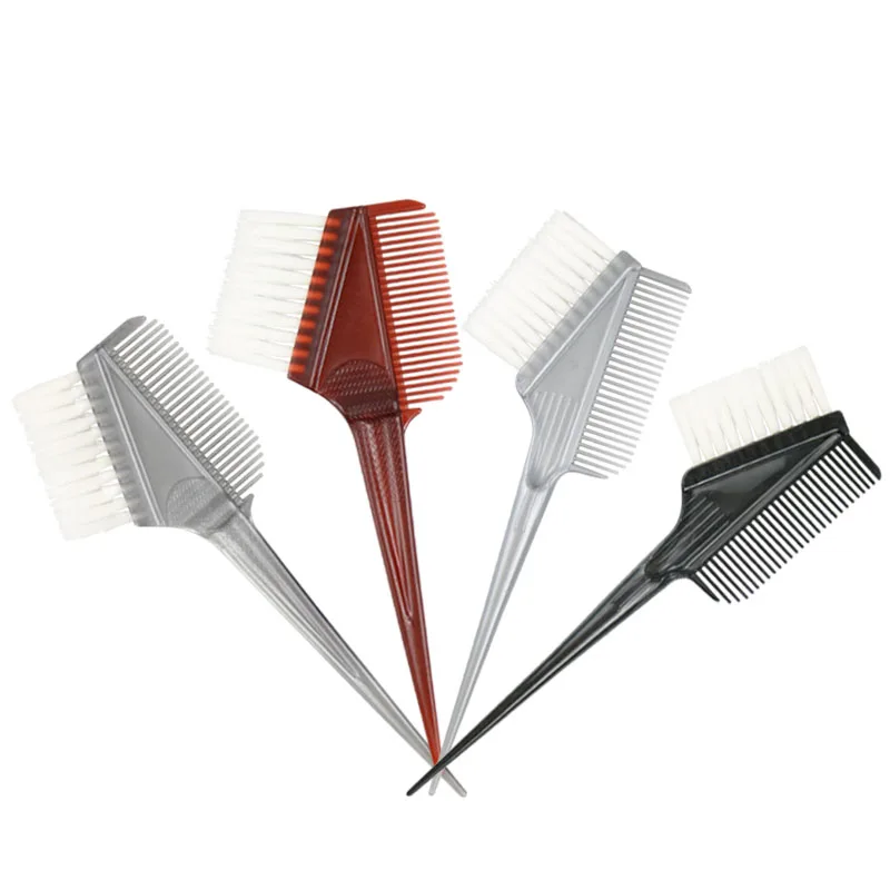 

Pro DIY Hair Dye Coloring Brushes Comb With Brush Barber Salon Tint Hairdressing Styling Double-sided Hair Color Tools