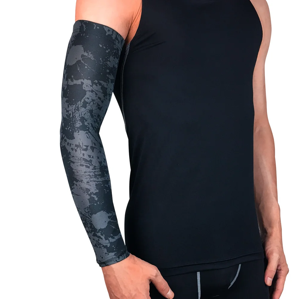 

UV Sun Protection Driving Fishing Sport Custom Cooling Compression Cycling Arm Sleeve For Men Women, Customized color