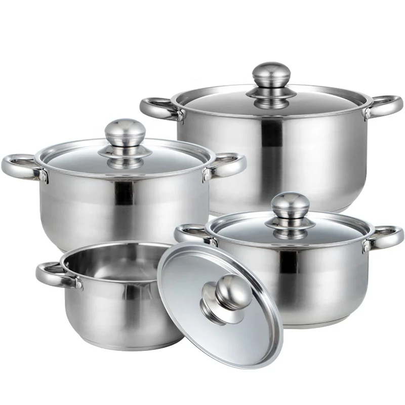 Non stick Cooking pot with Glass Lid non stick cooking set cookware hot pot cooker sets kitchenware