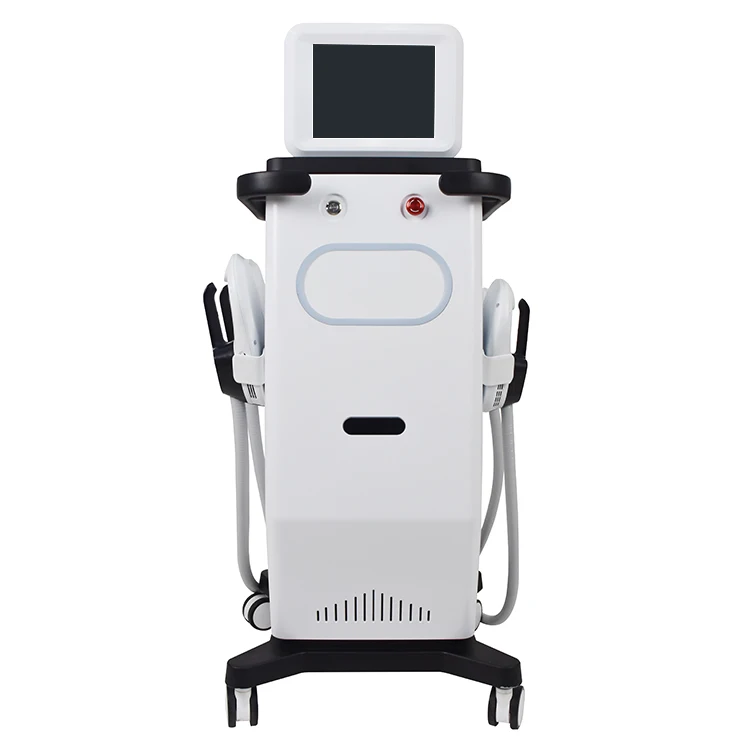 

2022 Electric Ems Body Shaping Bodybuilding Weight Loss Electrical Muscle Stimulation Stimulator, White