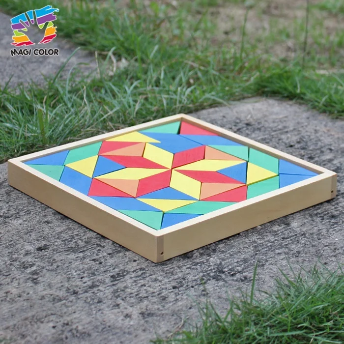 
Ready To Ship educational wooden block puzzle toy for baby W14A182 