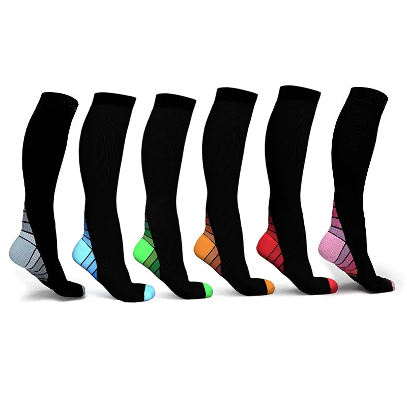 

ankle running medical compression socks,private label polyester calf compression socks, 5 colors