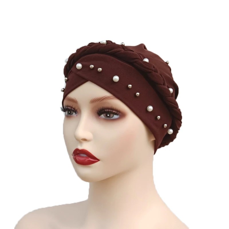 

Hot Selling Chapeau Print Head Wraps Girls Muslim Hat, Many