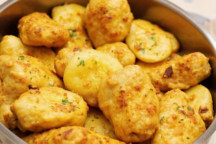 Golden saffron chicken paella with vegetables and lemon wedges