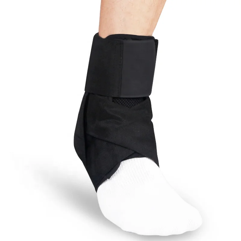 

Breathable and Adjustable sports Stabilizer Sports Ankle medical Ankle Brace Support, Black ankle brace