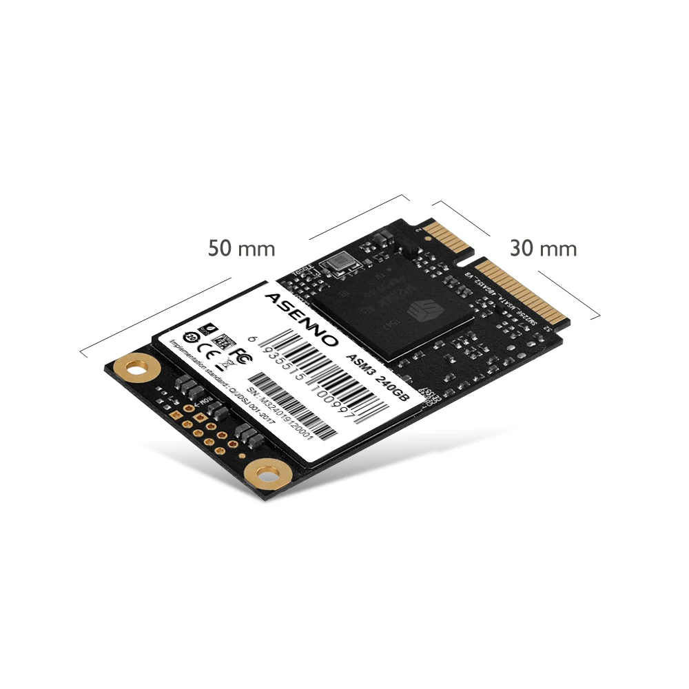 

ASENNO SSD micro SATA 64GB 128GB256GB 512GB 1T 2T internal hard drive used for computer laptop, Black