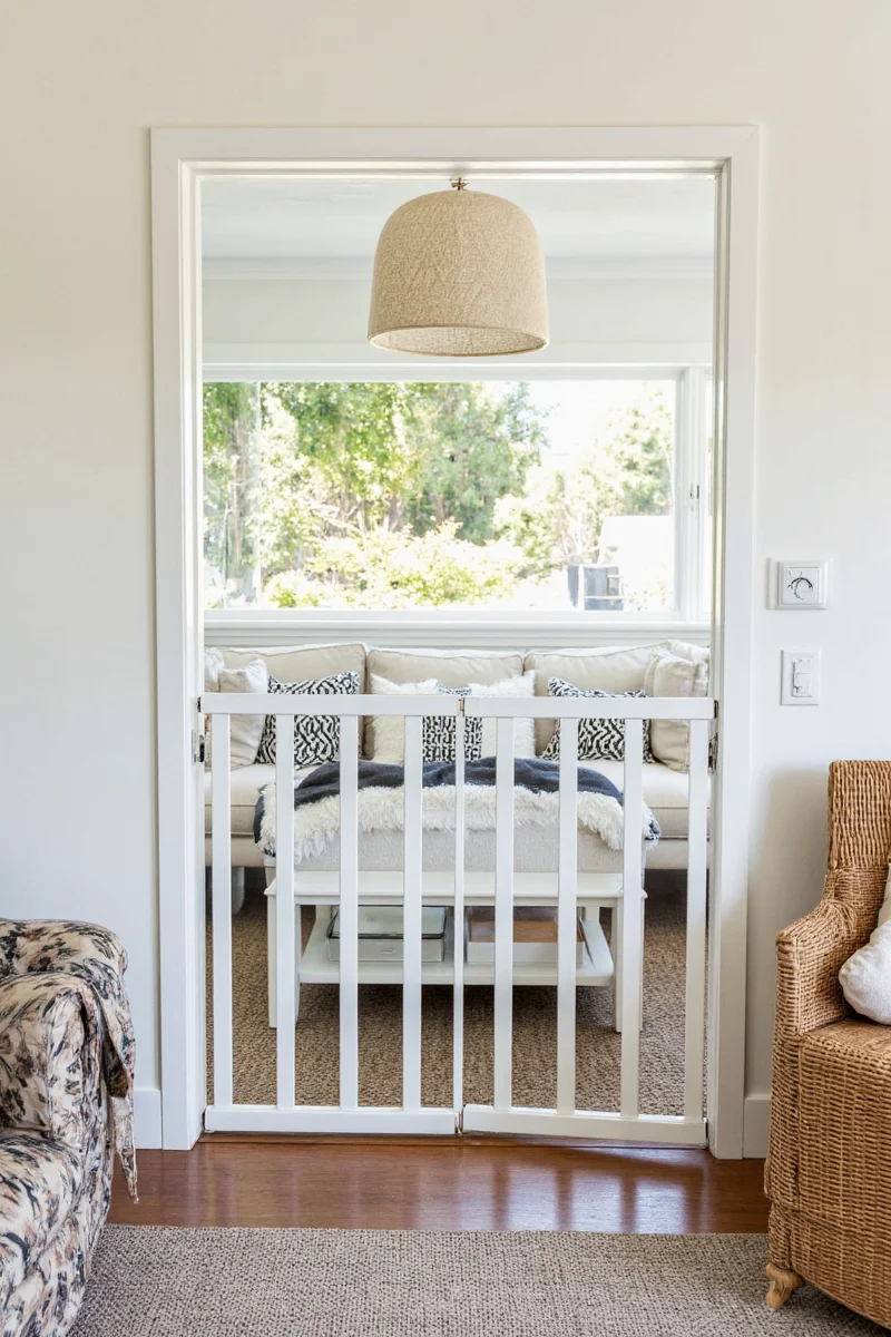 Vinyl Gated Trellis Panel
