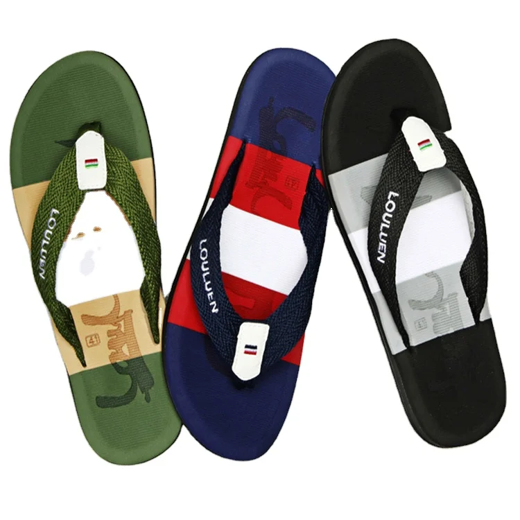 

High quality lightweight anti-slippery men flip flops summer slippers outdoor beach flip flops