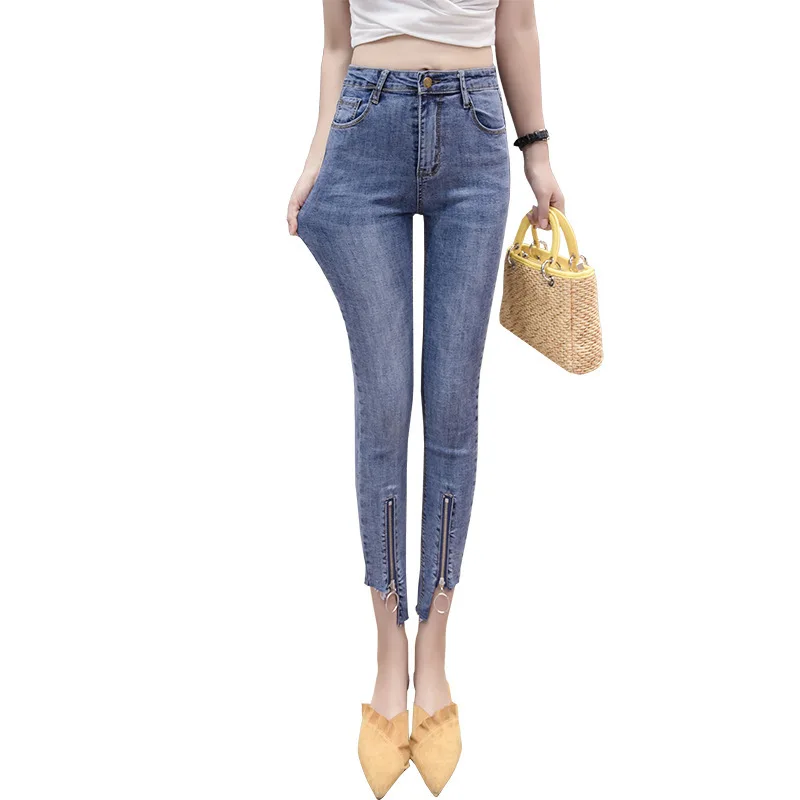

2020 New Arrivals summer collection women Fashion high waist slim casual ladies denim jeans