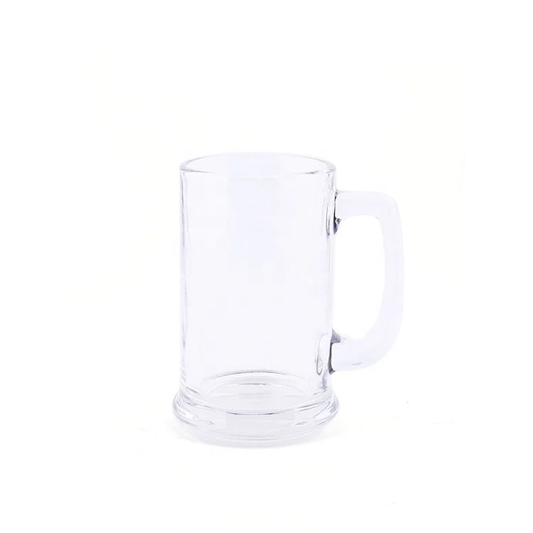 Wholesale 16oz Sublimation Frosted Glass Beer Cup,Custom Beer Glass Cup ...