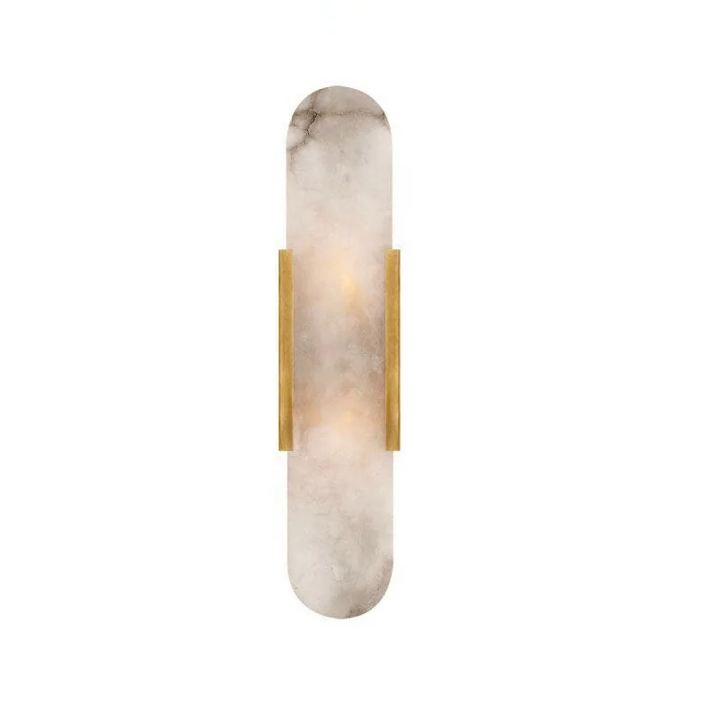 Post-modern luxury marble living room wall lamp modern designer wall light