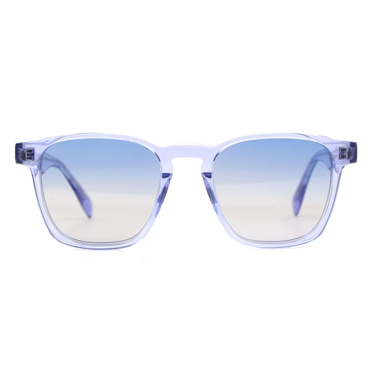 

95231 Trendy Multicolor Square Acetate Polarized Sunglasses