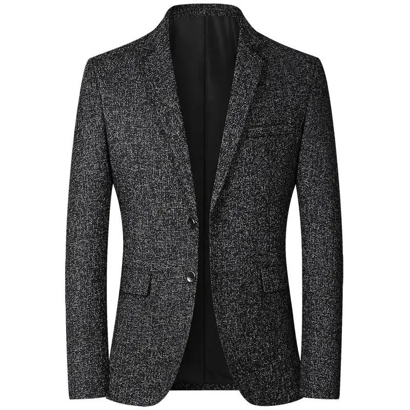 

Fashion Slim Casual Coats Handsome Masculino Business Jackets Suits Striped Men's Blazers Tops