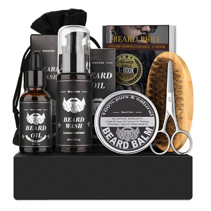 

custom men superior incorporated organic beard care kit brush comb set perfect facial hair beard scissors grooming kit