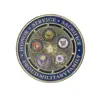 Five US Army Emblems American Eagle US Army Air Force Marine Corps Super Large Memorial Coin