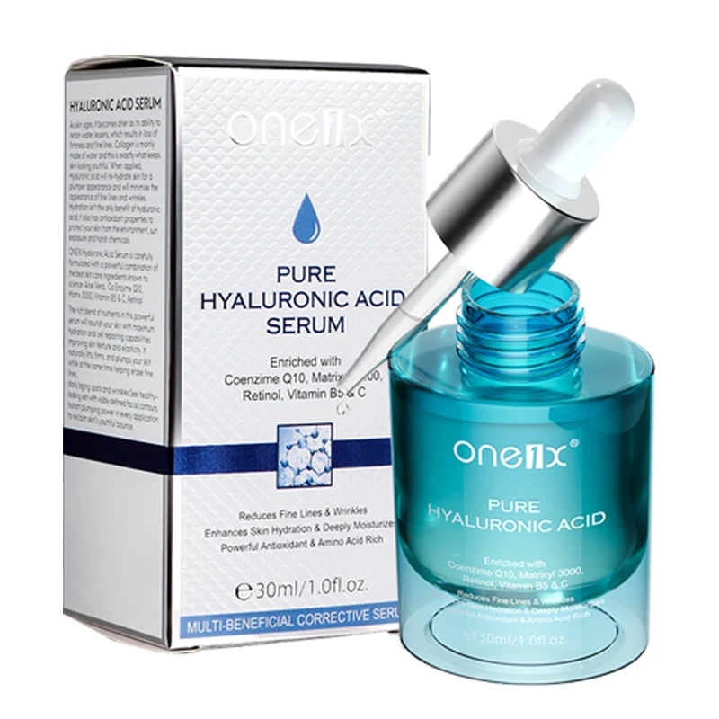 

ONE1X Facial Skin Care Hyaluronic Acid Serum Hydrating Nourishing Anti Wrinkle Dilute Fine Lines Skin Repair Face Serum